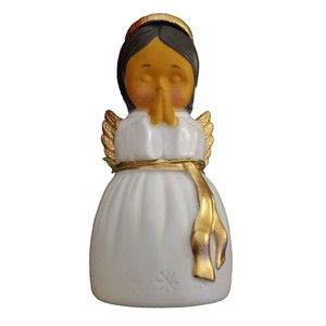 CHRISTMAS 11 IN Angel Praying BLOW MOLD LIGHTS UP TABLETOP OR DESK, NEW Decor